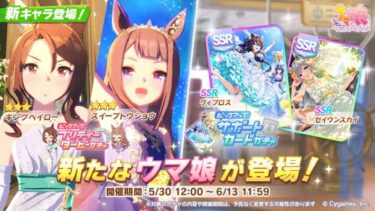 【ウマ娘】ヴィブは欲しいけど相方のウンスがな…←これ